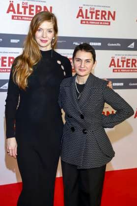 Pheline Roggan, Nurhan Sekerci Porst on the red carpet at the Kino Film Premiere Â Die AelterenÂ at Kinopolis HafenCity in Hamburg on 02 02 2026 Hamburg Germany