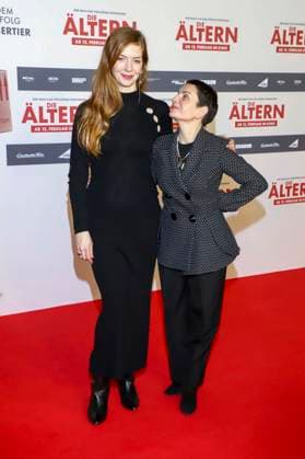 Pheline Roggan, Nurhan Sekerci Porst on the red carpet at the Kino Film Premiere Â Die AelterenÂ at Kinopolis HafenCity in Hamburg on 02 02 2026 Hamburg Germany