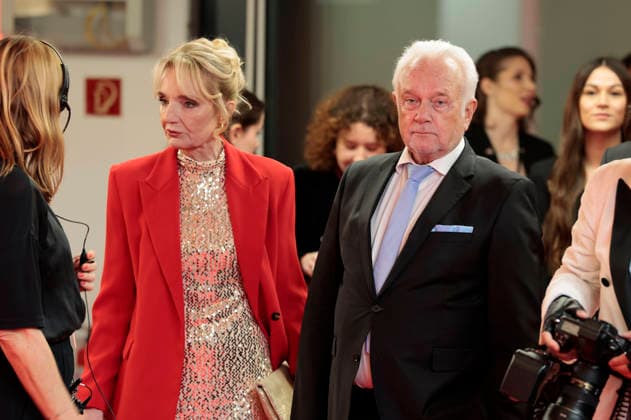Wolfgang Kubicki with his wife Annette Marberth Kubicki at the 25 Lambertz Monday Night in the MMC Studios Cologne, 02 02 2026 Foto:xR.xSchmiegeltx xFuturexImagex lambertz_6304