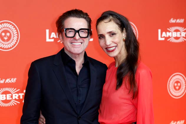Bruno Eyron with partner Friederike Dirscherl at the 25 Lambertz Monday Night in the MMC Studios Cologne, 02 02 2026 Foto:xR.xSchmiegeltx xFuturexImagex lambertz_6369