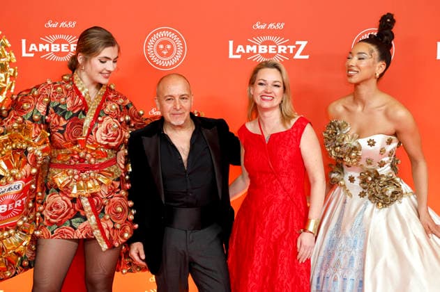 Erdogan Atalay and wife Katja Ohneck at the 25 Lambertz Monday Night in the MMC Studios Cologne, 02 02 2026 Foto:xR.xSchmiegeltx xFuturexImagex lambertz_6441
