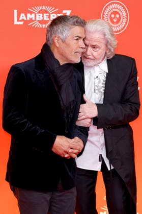 Esai Morales and Hermann Bühlbecker at the 25 Lambertz Monday Night in the MMC Studios Cologne, 02 02 2026 Foto:xR.xSchmiegeltx xFuturexImagex lambertz_6479