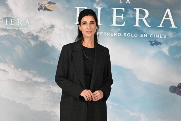 Photocall of the film La Fiera in Madrid Actress Stéphanie Magnin poses during the presentation of the film La Fiera at the Hotel Barceló Torre de Madrid, on February 03, 2026, in Madrid Spain The film delves into the universe of BASE jumping in wingsuits, one of the most extreme and fascinating disciplines of risk sport, to build a deeply human story PHOTOCALL CINE FILM ACTOR 03 FEBRUARY 2026 José Madrid Madrid Madrid Espana  Copyright: xJosÃ xOlivax 7262347