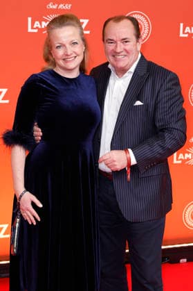 Wolfram Kons with wife Alexa Apermann at the 25 Lambertz Monday Night in the MMC Studios Cologne, 02 02 2026 Foto:xR.xSchmiegeltx xFuturexImagex lambertz_6481
