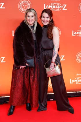Sara Pavo and guest at the 25 Lambertz Monday Night in the MMC Studios Cologne, 02 02 2026 Foto:xR.xSchmiegeltx xFuturexImagex lambertz_6486