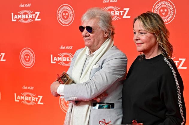 25 Lambertz Monday Night Claude Oliver Rudolph and Sabine von Maydell on the occasion of the 25 Lambertz Monday Night on 02 02 2026 in the MMC Filmstudios Cologne 20260202MWI105065
