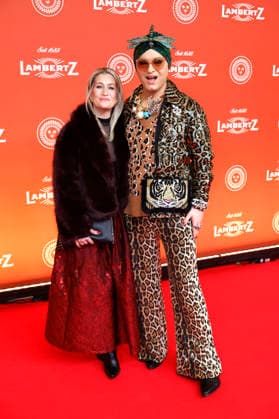 Julian F M Stoeckel and guest at the 25 Lambertz Monday Night in the MMC Studios Cologne, 02 02 2026 Foto:xR.xSchmiegeltx xFuturexImagex lambertz_6510