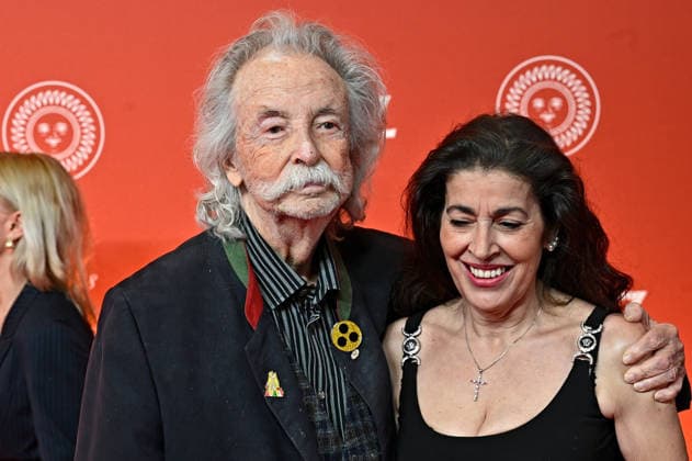 25 Lambertz Monday Night Jean Pütz and Pina Coluccia on the occasion of the 25 Lambertz Monday Night on 02 02 2026 in the MMC Filmstudios Cologne 20260202MWI105204