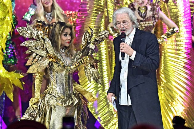 25 Lambertz Monday Night Hermann Bühlbecker and La Toya Jackson on the occasion of the 25 Lambertz Monday Night on 02 02 2026 in the MMC Filmstudios Cologne 20260202MWI106522