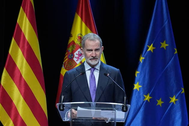 The King presides over the presentation of offices to the LXXIV promotion of the Judicial Career The King of Spain, Felipe VI, during the presentation of offices to the LXXIV promotion of the Judicial Career, at the International Convention Center of Barcelona CCIB, on February 3, 2026, in Barcelona, Catalonia Spain The King presided over the presentation of offices to the 121 members, 85 women and 36 men, of the seventy-fourth promotion of the Judicial Career 03 FEBRUARY 2026 Spain  Copyright: xDavidxZorrakinox 7262660