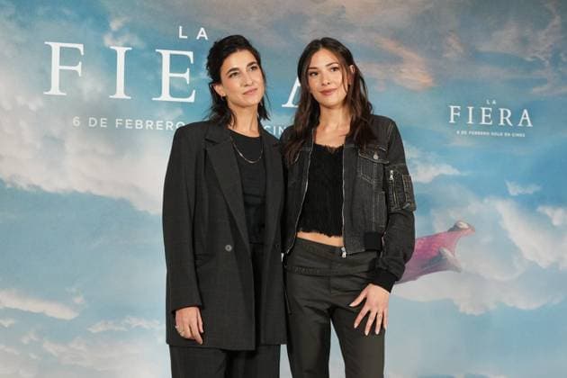 Stephanie Magnin and Candela Gonzalez at photocall film La Fiera in Madrid on Tuesday, 03 February 2026. Cordon Press 