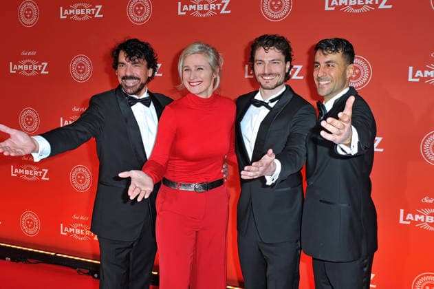 25 Lambertz Monday Night Britta Heidemann and the Impulso Tenors on the occasion of the 25 Lambertz Monday Night on 02 02 2026 in the MMC Filmstudios Cologne 20260202MWI103452