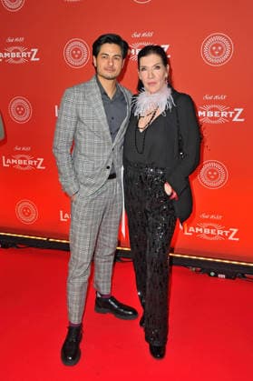 25 Lambertz Monday Night Katy Karrenbauer with company on the occasion of the 25 Lambertz Monday Night on 02 02 2026 in the MMC Filmstudios Cologne 20260202MWI103988