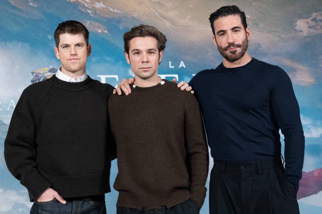 photocall for LA FIERA the photocall for LA FIERA at Hotel Barcelo Torre de Madrid on February 03, 2025 in Madrid, Spain Featuring: (L-R) Actors Miguel Bernardeau, Carlos Cuevas and Miguel Ãngel Silvestre attend the photocall for LA FIERA at Hotel Barcelo Torre de Madrid on February 03, 2025 in Madrid, Spain Where: Madrid, Spain When: 03 Feb 2026 Credit: Oscar Gonzalez WENN Madrid Spain Copyright: xOscarxGonzalez WENNx wenn40931240 OFA ZOJx wenn40931240