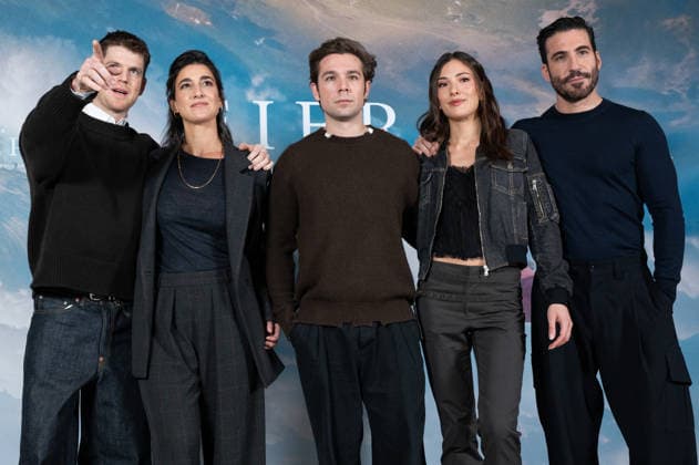 photocall for LA FIERA the photocall for LA FIERA at Hotel Barcelo Torre de Madrid on February 03, 2025 in Madrid, Spain Featuring: (L-R) Miguel Bernardeau, StÃ phanie Magnin, Carlos Cuevas, Salvador Calvo, Candela Gonzalez and Miguel Ãngel Silvestre attend the photocall for LA FIERA at Hotel Barcelo Torre de Madrid on February 03, 2025 in Madrid, Spain Where: Madrid, Spain When: 03 Feb 2026 Credit: Oscar Gonzalez WENN Madrid Spain Copyright: xOscarxGonzalez WENNx wenn40931244 OFA ZOJx wenn40931244
