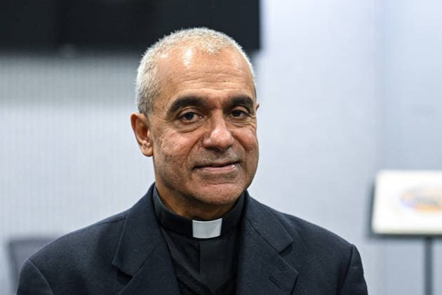ITALY - PRESS CONFERENCE PRESENTING THE INTERNATIONAL AWARD FRANCIS OF ASSISI AND CARLO ACUTIS FOR AN ECONOMY OF FRATERNITY - 2026 2 03 Italy, Rome, Vatican, 2026 2 03 .Monsignor Anthony Figueiredo, coordinator of the Award during a Press conference presenting the international award Francis of Assisi and Carlo Acutis for an economy of fraternity EDITORIAL USE ONLY - NO BOOKS Copyright: xALESSIAxGIULIANIx