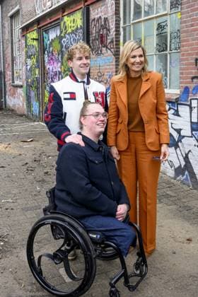 Tilburg, The Netherlands, 2026-02-03 15:37:58 TILBURG, February 14, 2026, Mind Us. Queen Maxima, honorary chair of the MIND Us Foundation, visits the municipality of Tilburg as part of the MIND Us Leading Locals network. Tilburg is one of eleven leading municipalities participating in the network. PHOTO: NLBeeld Patrick van Emst Credit: NL Beeld Patrick van Emst  Copyright: xx x