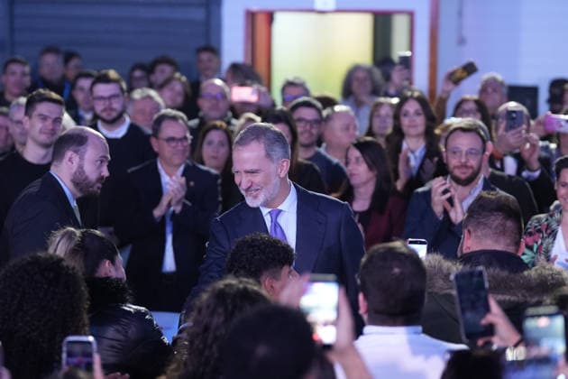 The King presides over the ceremony of Proclamation of the Princess of Girona Social 2026 Award King Felipe VI c presides over the ceremony of Proclamation of the Princess of Girona Social 2026 Award, inaugural event of the Talent Tour 2026, on February 3, 2026, in Sant Boi de Llobregat, Barcelona, Catalonia Spain The Talent Tour 2026, promoted by the Princess of Girona Foundation, has started its program this Monday, with the first stop in the Baix Llobregat region, and will also have activities in Gavà, Viladecans and Castelldefels to highlight local talent 03 FEBRUARY 2026 KING PRINCESS OF GIRONA SOCIAL ROYAL HOUSE MONARCHY SPAIN Sant Boi de Llobregat, Barcelona Sant Boi de Llobregat, Barcelona Espana Copyright: xDavidxZorrakinox 7263510