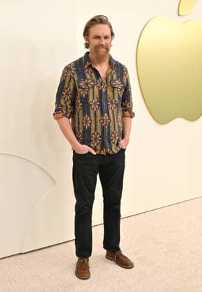 Apple TV Press Day Wyatt Russell arriving to Apple TV Press Day at Barker Hanger on February 03, 2026 in Santa Monica, CA. Santa Monica Barker Hanger California USA Copyright: xLISAxOConnor AFF-USA.comx