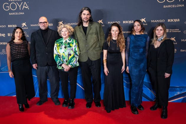 February 3, 2026, Madrid, Madrid, SPAIN: The team behind the film *Sirat*, nominated for the Goya Awards and the Oscar Awards attend the Nominees Gala for the 2026 Goya Awards, which will hold its 40th edition in the city of Barcelona next February 26th. Madrid SPAIN - ZUMAc270 20260203_zip_c270_137 Copyright: xDavidxCruzxSanzx
