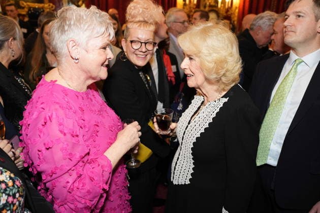 Communities reception with King Charles at Clarence House in London, UK, 03 February 2026 Queen Camilla speaking to guests during a reception at St James s Palace in London, to recognise the work of employees of local and regional governments who serve communities throughout the United Kingdom. Picture date: Tuesday February 3, 2026., Credit:Jordan Pettitt Avalon UK, London  Copyright: xJordanxPettittx xAvalonx 1071842487