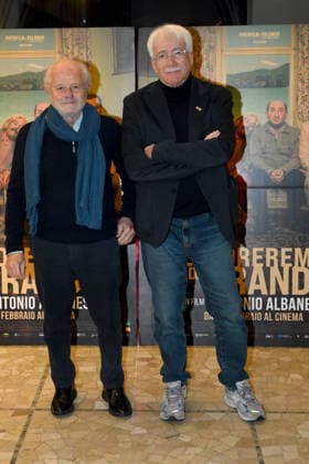 Milan, photocall for the film We ll Work When We Grow Up - Gino & Michele  Copyright: xAlbertoxTerenghix xipa-agency.netx xComi Terenghix IPA_Agency_IPA70936480