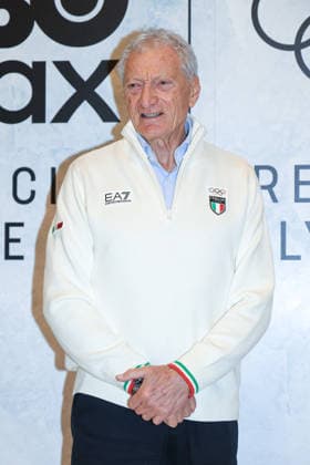 Milan, HBO Max, Official Streaming Home of the Olympics, held a photocall to present the streaming coverage of the XXV Winter Olympic Games Milan-Cortina 2026. Pictured: Luciano Buonfiglio (CONI President)  Copyright: xAlessandroxBremecx xipa-agency.netx xx IPA_Agency_IPA70936496