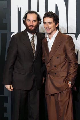 Marty Supreme Paris Film Premiere NB Josh Safdie, Timothée Chalamet attends Marty Supreme Paris Film Premiere at Le Grand REX on February 03, 2026 in Paris, France. Photo by Nasser Berzane ABACAPRESS.COM Paris France  Copyright: xBerzanexNasser ABACAx