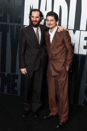 Marty Supreme Paris Film Premiere NB Josh Safdie, Timothée Chalamet attends Marty Supreme Paris Film Premiere at Le Grand REX on February 03, 2026 in Paris, France. Photo by Nasser Berzane ABACAPRESS.COM Paris France  Copyright: xBerzanexNasser ABACAx