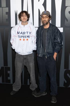 Marty Supreme Paris Film Premiere NB Roxan Bangalter, Thomas Bangalter attends Marty Supreme Paris Film Premiere at Le Grand REX on February 03, 2026 in Paris, France. Photo by Nasser Berzane ABACAPRESS.COM Paris France  Copyright: xBerzanexNasser ABACAx