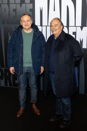 Marty Supreme Paris Film Premiere NB Thierry Klifa and Jean-Pierre Lavoignat attends Marty Supreme Paris Film Premiere at Le Grand REX on February 03, 2026 in Paris, France. Photo by Nasser Berzane ABACAPRESS.COM Paris France  Copyright: xBerzanexNasser ABACAx