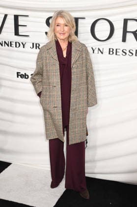 NEW YORK, NY - FEBRUARY 3: Martha Stewart at the premiere of FX™s Love Story: John F. Kennedy Jr. & Carolyn Bessette at Carnegie Hall on February 3, 2026 in New York City. Copyright: xmpi099 MediaPunchx