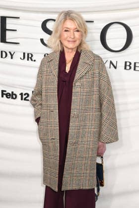 NEW YORK, NY - FEBRUARY 3: Martha Stewart at the premiere of FX™s Love Story: John F. Kennedy Jr. & Carolyn Bessette at Carnegie Hall on February 3, 2026 in New York City. Copyright: xmpi099 MediaPunchx