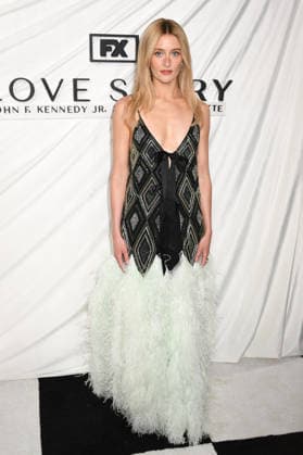 NEW YORK, NY - FEBRUARY 3: Sarah Pidgeon at the premiere of FX™s Love Story: John F. Kennedy Jr. & Carolyn Bessette at Carnegie Hall on February 3, 2026 in New York City. Copyright: xmpi099 MediaPunchx