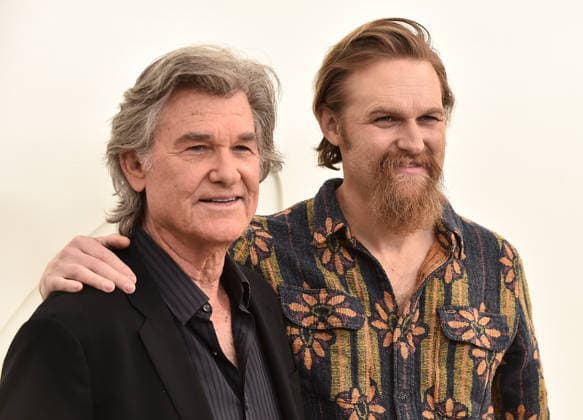 Apple TV Press Day Kurt Russell and Wyatt Russell arriving to Apple TV Press Day at Barker Hanger on February 03, 2026 in Santa Monica, CA. Santa Monica Barker Hanger California USA Copyright: xLISAxOConnor AFF-USA.comx