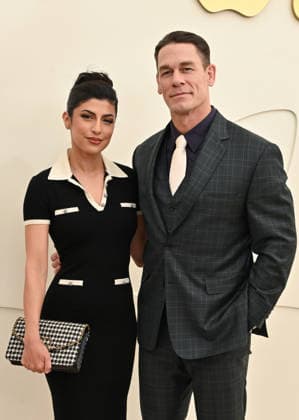 Apple TV Press Day John Cena and Shay Shariatzadeh arriving to Apple TV Press Day at Barker Hanger on February 03, 2026 in Santa Monica, CA. Santa Monica Barker Hanger California USA Copyright: xLISAxOConnor AFF-USA.comx