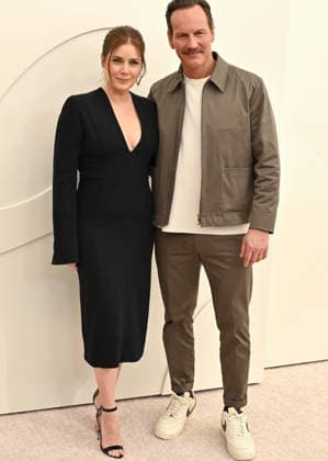 Apple TV Press Day Amy Adams and Patrick Wilson arriving to Apple TV Press Day at Barker Hanger on February 03, 2026 in Santa Monica, CA. Santa Monica Barker Hanger California USA Copyright: xLISAxOConnor AFF-USA.comx