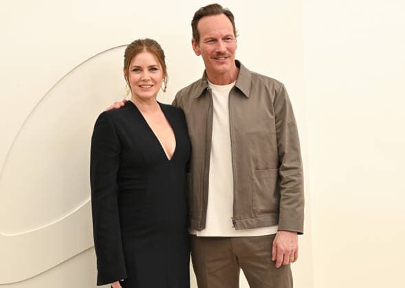 Apple TV Press Day Amy Adams and Patrick Wilson arriving to Apple TV Press Day at Barker Hanger on February 03, 2026 in Santa Monica, CA. Santa Monica Barker Hanger California USA Copyright: xLISAxOConnor AFF-USA.comx