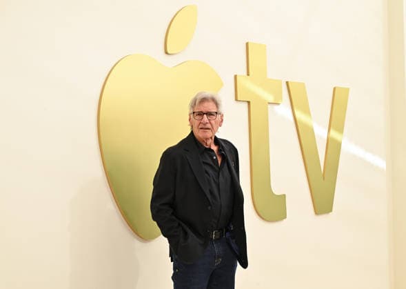 Apple TV Press Day Harrison Ford arriving to Apple TV Press Day at Barker Hanger on February 03, 2026 in Santa Monica, CA. Santa Monica Barker Hanger California USA Copyright: xLISAxOConnor AFF-USA.comx