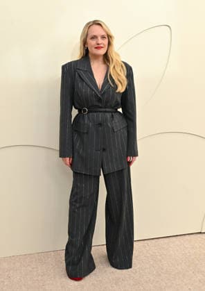 Apple TV Press Day Elisabeth Moss arriving to Apple TV Press Day at Barker Hanger on February 03, 2026 in Santa Monica, CA. Santa Monica Barker Hanger California USA Copyright: xLISAxOConnor AFF-USA.comx