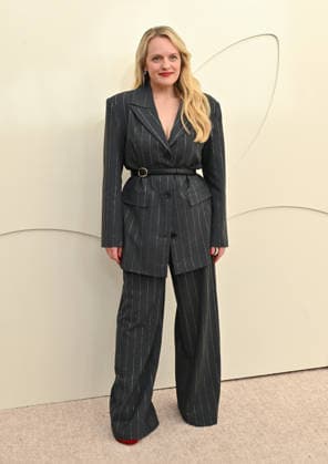 Apple TV Press Day Elisabeth Moss arriving to Apple TV Press Day at Barker Hanger on February 03, 2026 in Santa Monica, CA. Santa Monica Barker Hanger California USA Copyright: xLISAxOConnor AFF-USA.comx