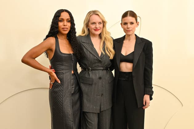 Apple TV Press Day Kerry Washington, Elisabeth Moss and Kate Mara arriving to Apple TV Press Day at Barker Hanger on February 03, 2026 in Santa Monica, CA. Santa Monica Barker Hanger California USA Copyright: xLISAxOConnor AFF-USA.comx