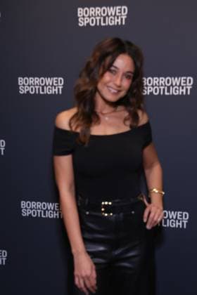Los Angeles CA Feb 3: Emmanuelle Chriqui at The Borrowed Spotlight exhibition premiere on February 3, 2026 Copyright: xAdMediax xMediaPunchx