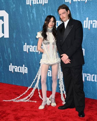 ˜Dracula™ Los Angeles Premiere Zoe Bleu and Caleb Landry Jones arriving at the Dracula? Los Angeles premiere held at the TCL Chinese Theatre on February 3, 2026 in Hollywood, Ca. Hollywood TCL Chinese Theatre California USA Copyright: xTammiexArroyox xAFF-USA.comx