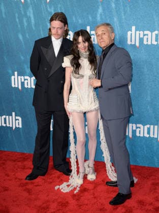 Dracula Premiere - Los Angeles, USA LOS ANGELES, USA. February 03, 2026: Caleb Landry Jones, Zoe Bleu & Christoph Waltz at the premiere for Dracula at the TCL Chinese Theatre. Los Angeles CA USA  Copyright: xPaulxSmith Featureflashx
