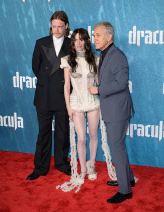 Dracula Premiere - Los Angeles, USA LOS ANGELES, USA. February 03, 2026: Caleb Landry Jones, Zoe Bleu & Christoph Waltz at the premiere for Dracula at the TCL Chinese Theatre. Los Angeles CA USA  Copyright: xPaulxSmith Featureflashx