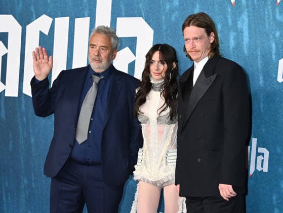 ˜Dracula™ Los Angeles Premiere Luc Besson, Zoe Bleu and Caleb Landry Jones arriving at the Dracula? Los Angeles premiere held at the TCL Chinese Theatre on February 3, 2026 in Hollywood, Ca. Hollywood TCL Chinese Theatre California USA Copyright: xTammiexArroyox xAFF-USA.comx