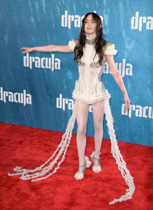 Dracula Premiere - Los Angeles, USA LOS ANGELES, USA. February 03, 2026: Zoe Bleu at the premiere for Dracula at the TCL Chinese Theatre. Los Angeles CA USA  Copyright: xPaulxSmith Featureflashx
