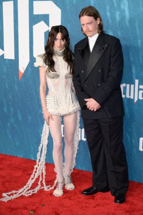 Dracula Premiere - Los Angeles, USA LOS ANGELES, USA. February 03, 2026: Zoe Bleu & Caleb Landry Jones at the premiere for Dracula at the TCL Chinese Theatre. Los Angeles CA USA  Copyright: xPaulxSmith Featureflashx