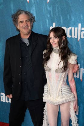 Dracula Premiere - Los Angeles, USA LOS ANGELES, USA. February 03, 2026: Zoe Sidel & father John Sidel at the premiere for Dracula at the TCL Chinese Theatre. Los Angeles CA USA  Copyright: xPaulxSmith Featureflashx